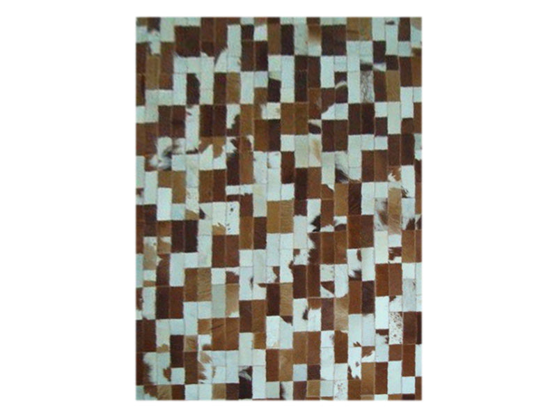 Hair On Leather Rug