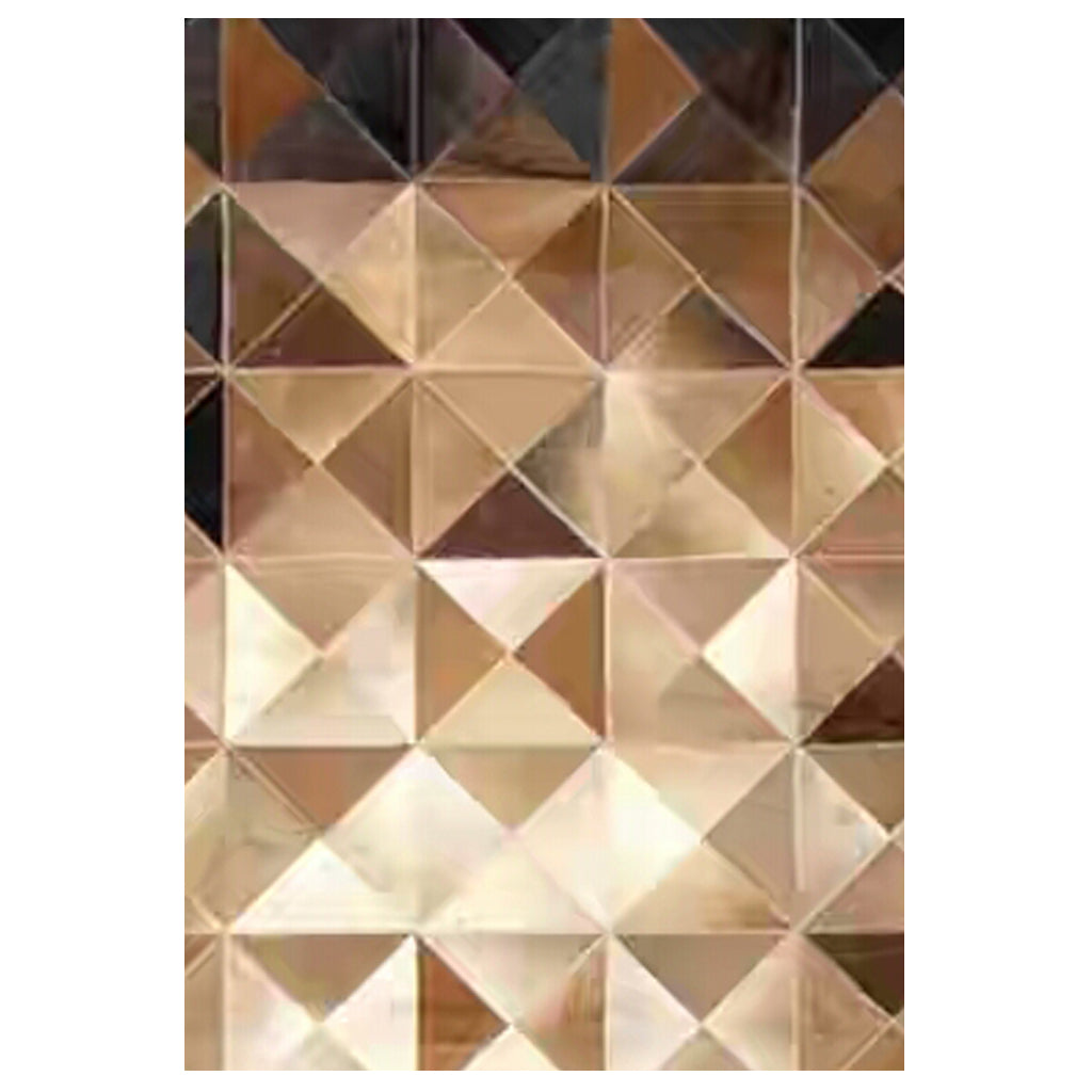 Gristle Brown Luxury Hair on Leather Hides Rugs