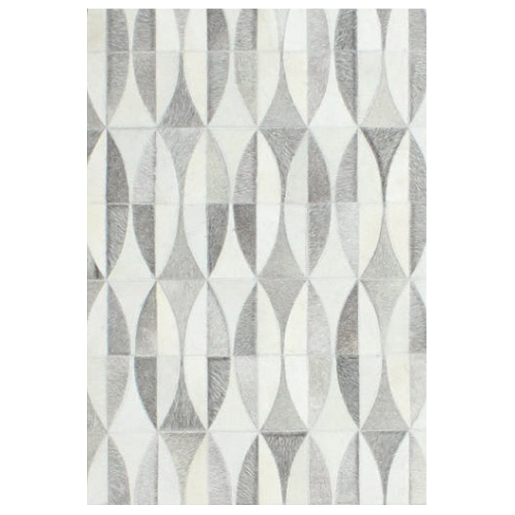 Kirky Grey Hair on Leather Hide Carpets