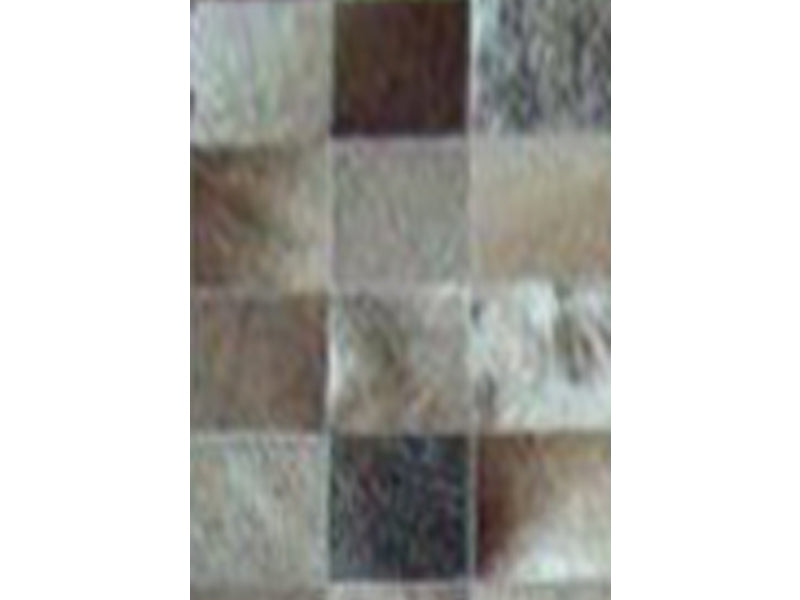 Solgan Brown Hairon Leather Carpet