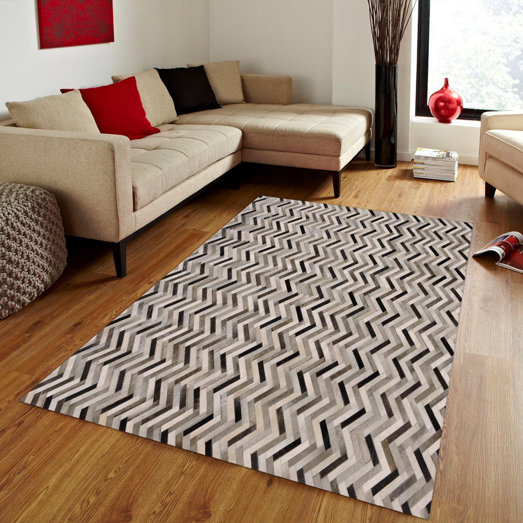 Hair On Leather Carpets