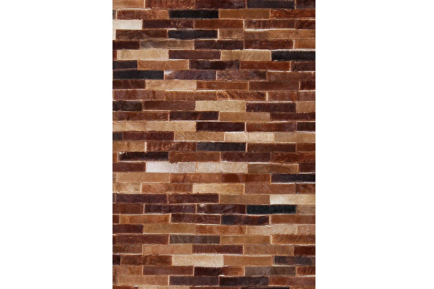 Inferno Brown Hairon Leather Carpet