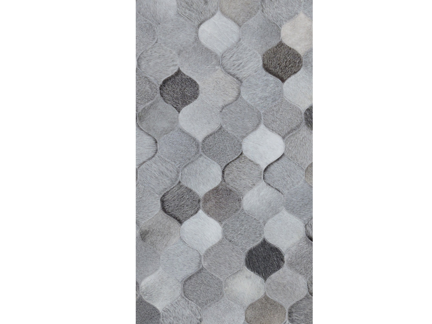 Vapour Grey Hairon Leather Carpet