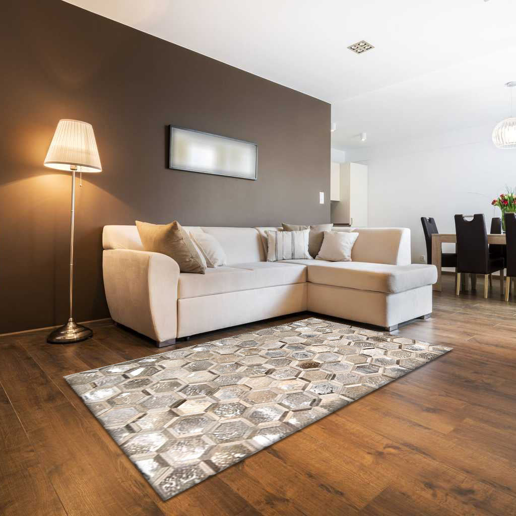 Hair On Leather Rugs