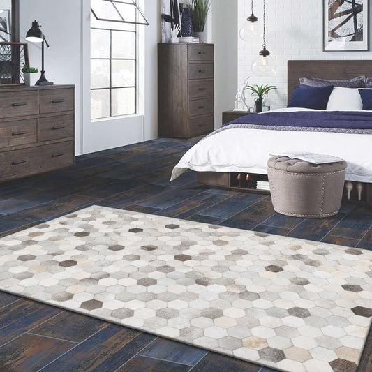 Hair on Leather Hide Rugs