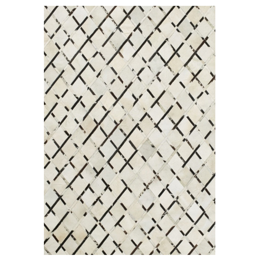 Off White Leather Carpet