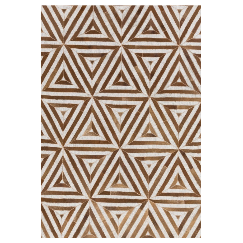Hair on Leather Hide Carpet