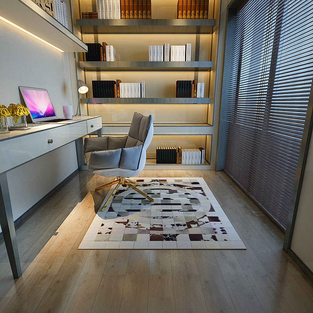 Hair on Leather Rugs