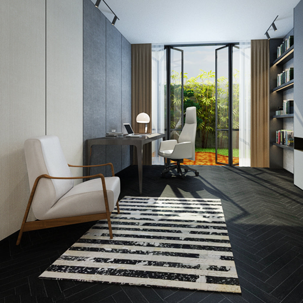 Hair on Leather Carpet